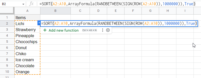 how to Randomize a Range in Google Sheets 22