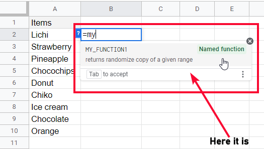 how to Randomize a Range in Google Sheets 26