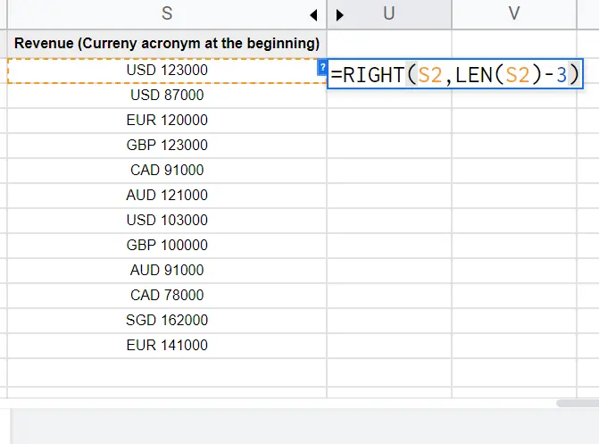 how to Remove Currency Symbol in Google Sheets 27
