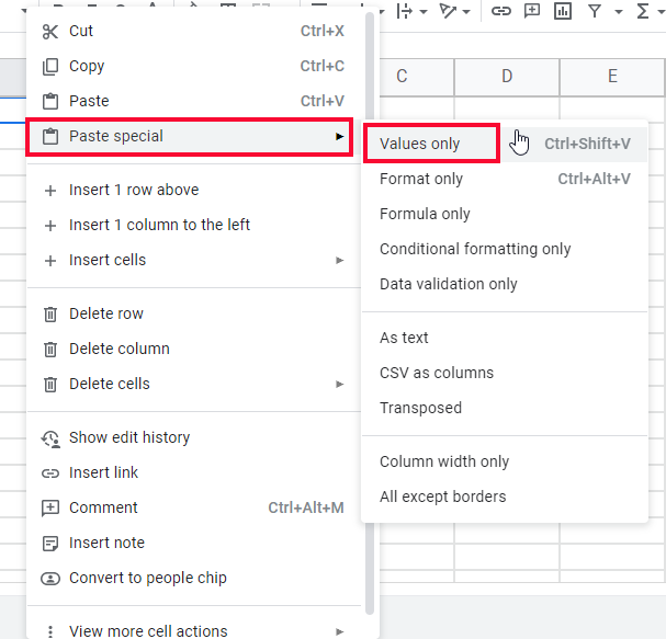 how to Remove Hyperlinks in Google Sheets 15