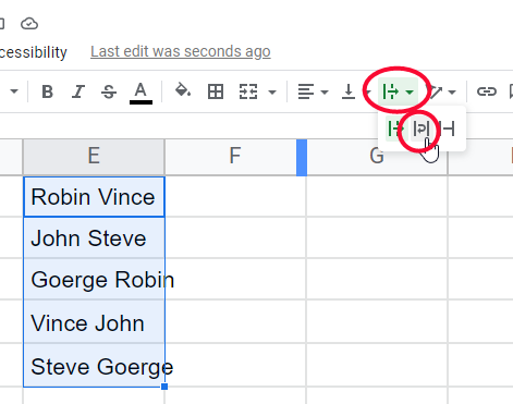 how to Resize rows and Columns in Google Sheets 15