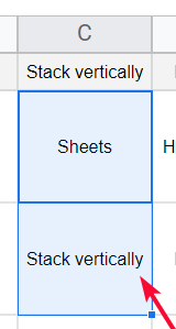how to Rotate Text in Google Sheets 7