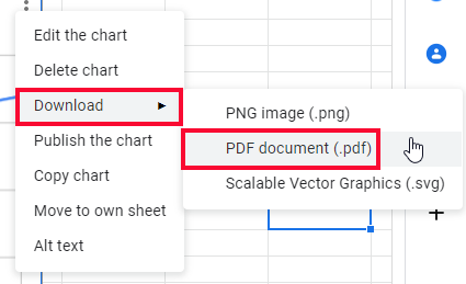 how to Save Chart as Image in Google Sheets 14