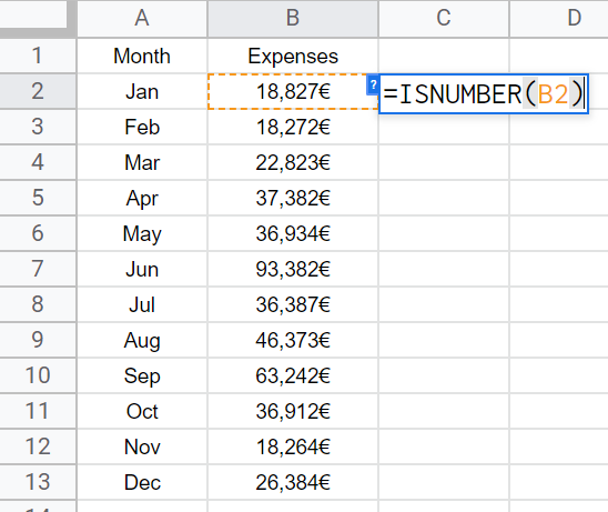 how to add Euro Symbol in Google Sheets 32