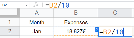 how to add Euro Symbol in Google Sheets 35
