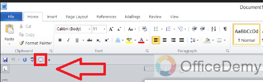 how to circle something in word 8