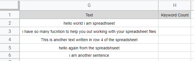 how to get the Word Count in Google Sheets 14