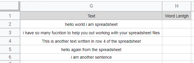 how to get the Word Count in Google Sheets 19