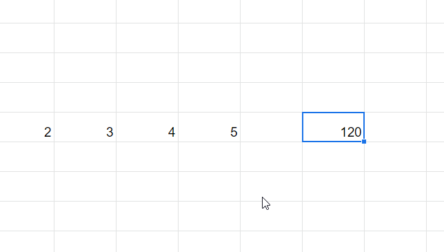how to multiply in google sheets 13