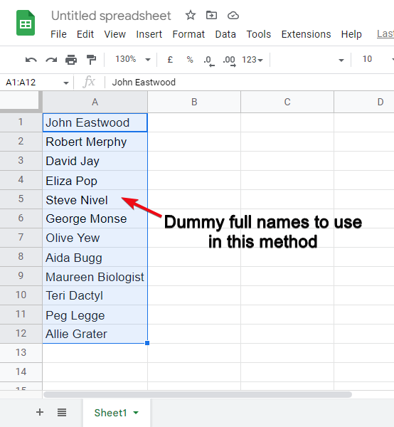how to split cells in google sheets 17