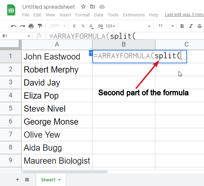 how to split cells in google sheets 19