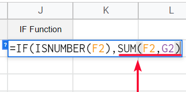 how to use ISNUMBER Function in Google Sheets 15