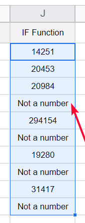 how to use ISNUMBER Function in Google Sheets 17
