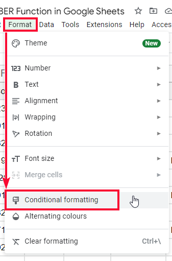 how to use ISNUMBER Function in Google Sheets 19
