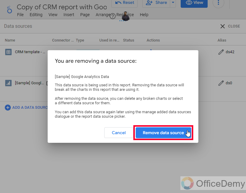 CRM Report with Google Data Studio and Sheets 21