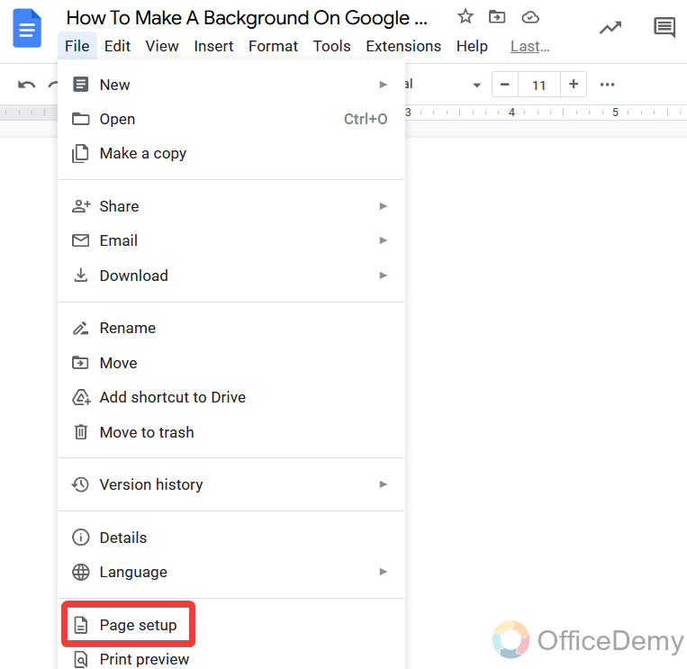 How To Make A Background On Google Docs 2