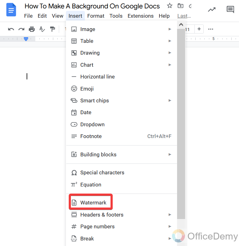 How To Make A Background On Google Docs 8