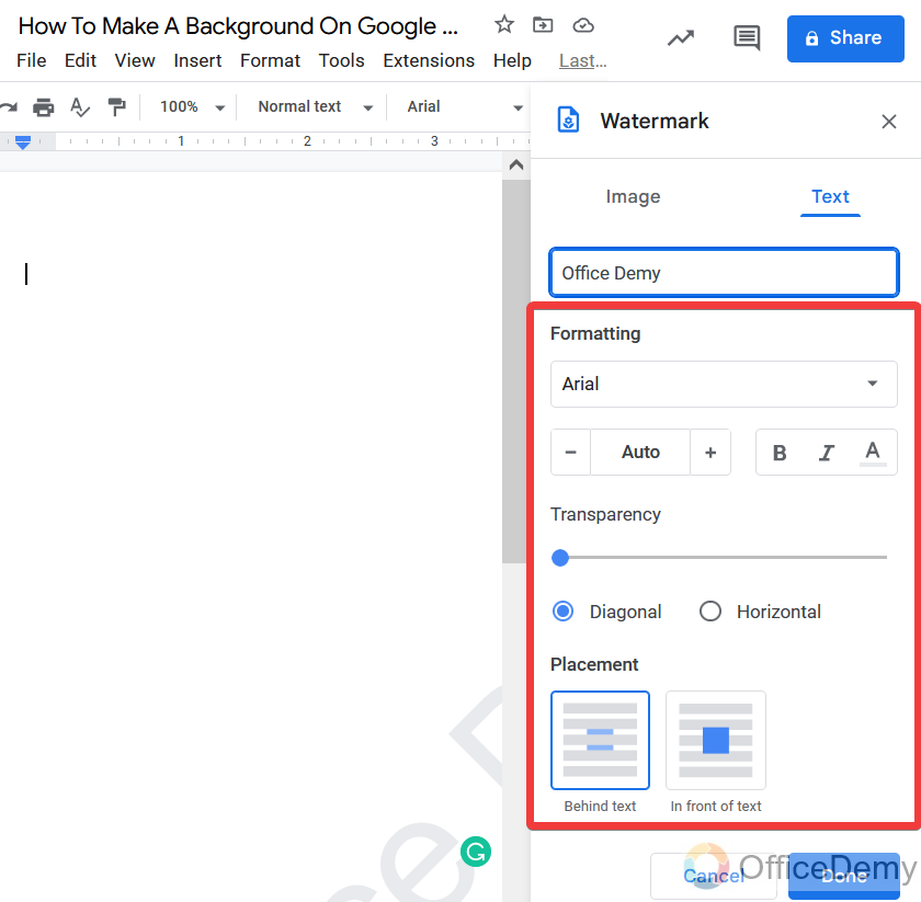 How To Make A Background On Google Docs 11