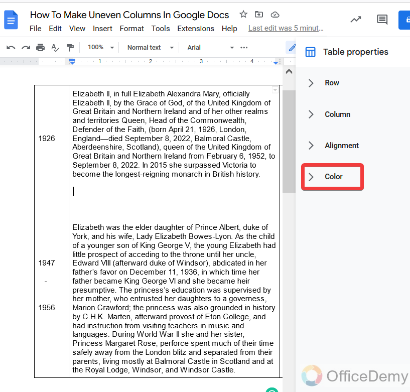 How To Make Uneven Columns In Google Docs 16