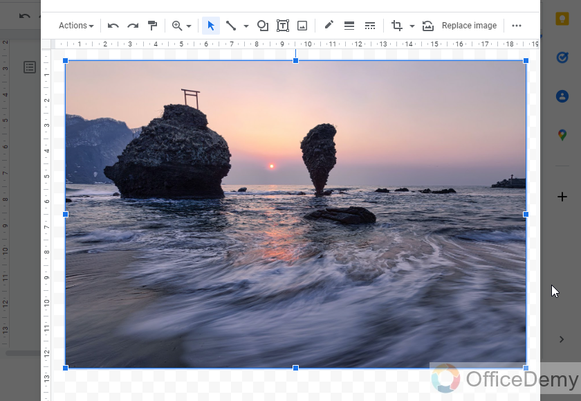 How to Add Caption to Image in Google Docs 13
