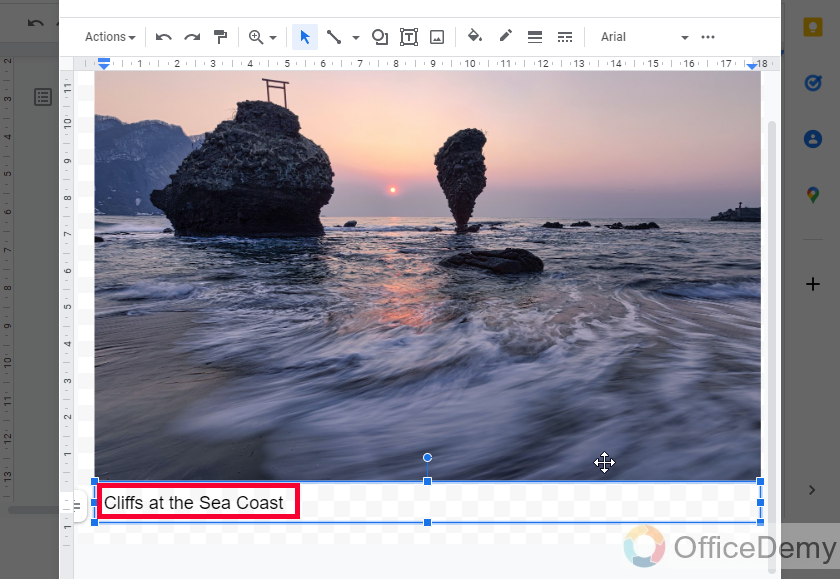 How to Add Caption to Image in Google Docs 16