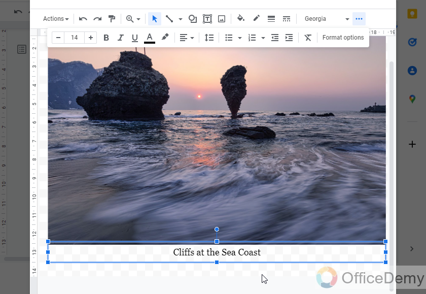 How to Add Caption to Image in Google Docs 17