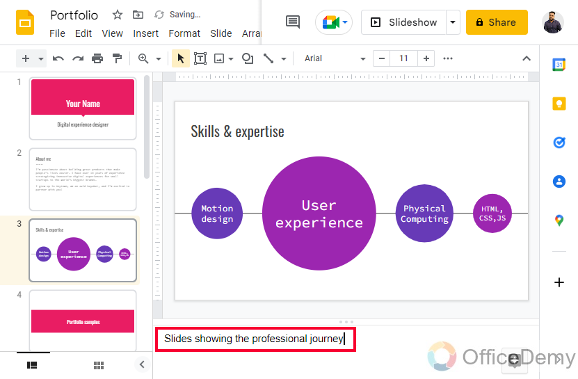 How to Add Speaker Notes in Google Slides 24