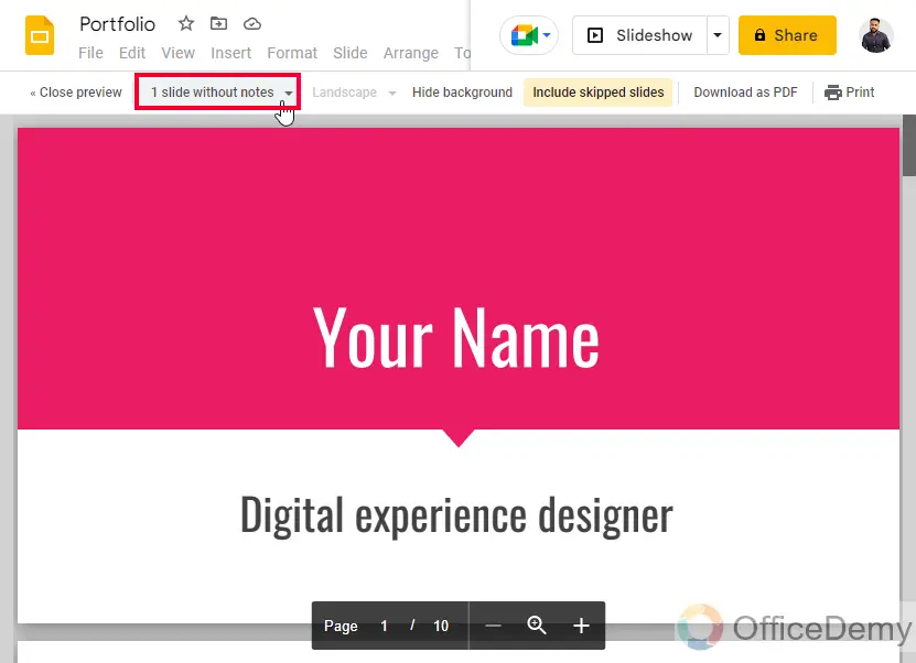 How to Add Speaker Notes in Google Slides 27