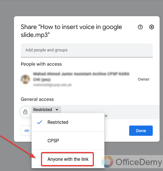 How to Add Voice to Google Slides 13