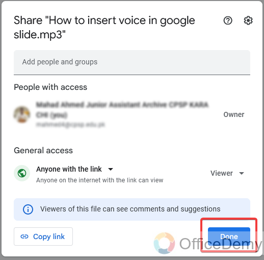 How to Add Voice to Google Slides 14