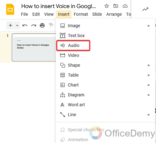 How to Add Voice to Google Slides 17