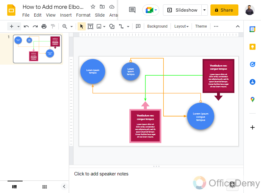 How to Add more Elbows to Google Slides 36