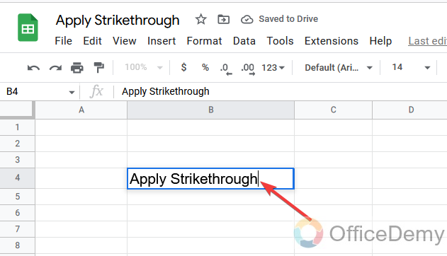 How to Apply Strikethrough Formatting in Google Sheets 22