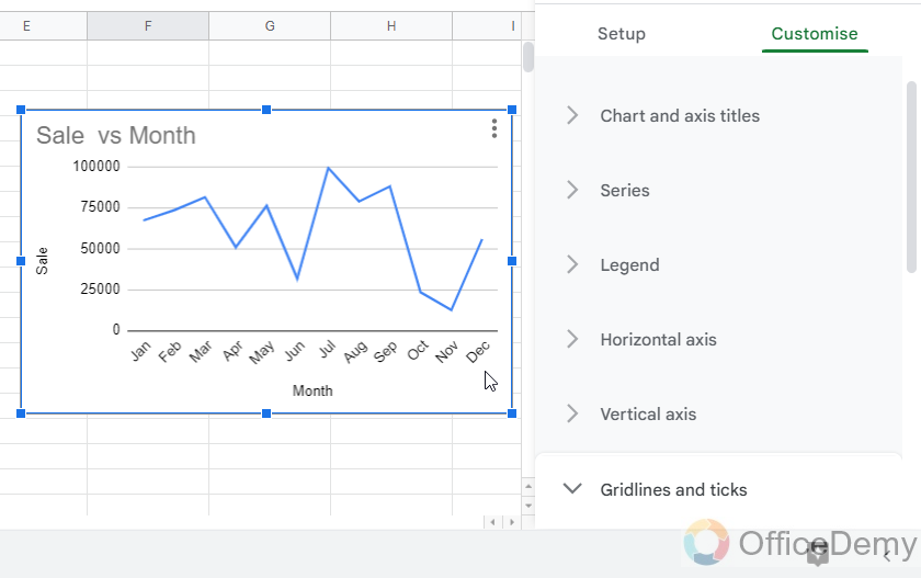 How to Change Color of Chart in Google Sheets 5