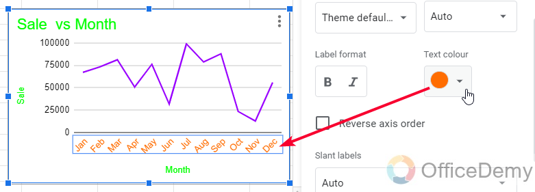 How to Change Color of Chart in Google Sheets 16