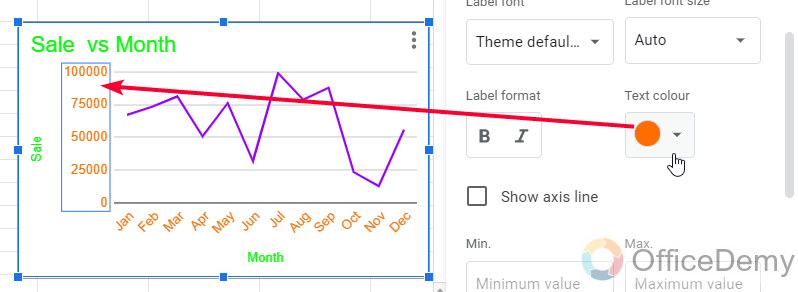 How to Change Color of Chart in Google Sheets 17