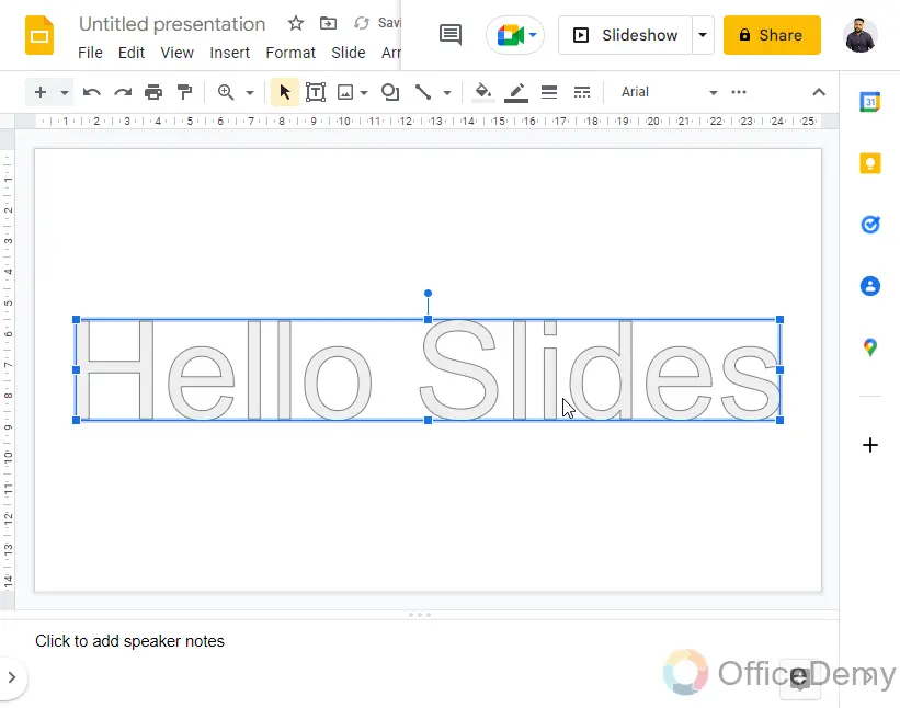 How to Change Opacity in Google Slides 2