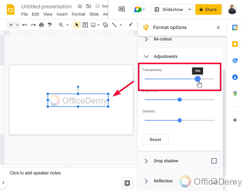 How to Change Opacity in Google Slides 21