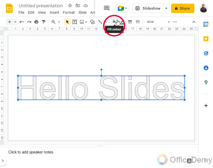 How to Change Opacity in Google Slides 3