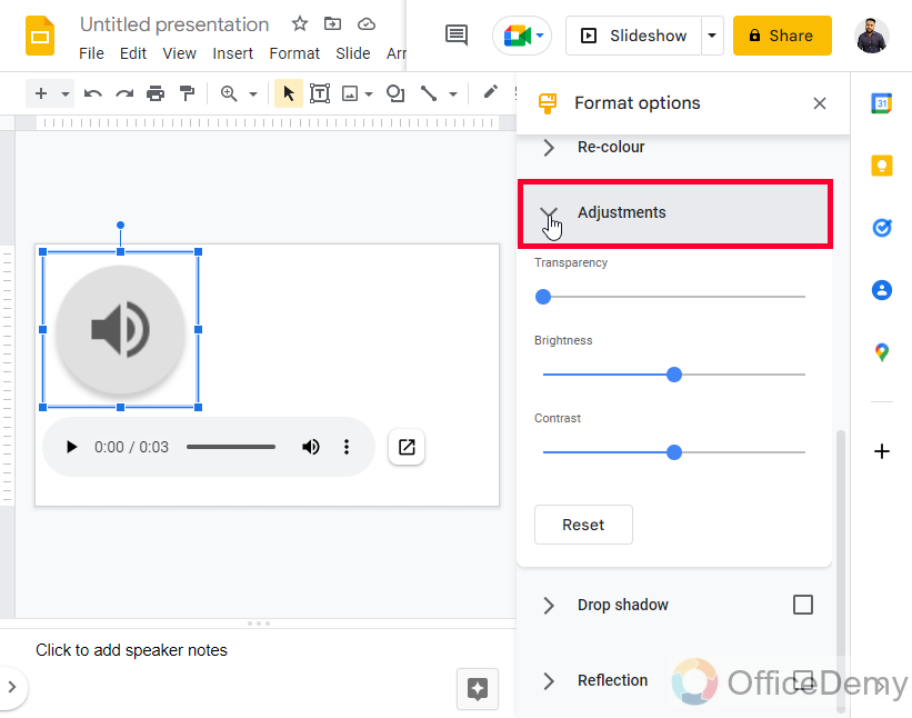 How to Change Opacity in Google Slides 27