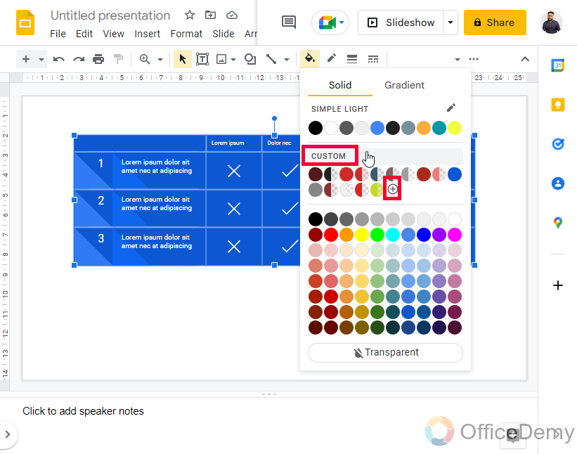 How to Change Opacity in Google Slides 37
