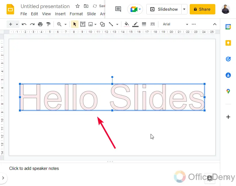 How to Change Opacity in Google Slides 7