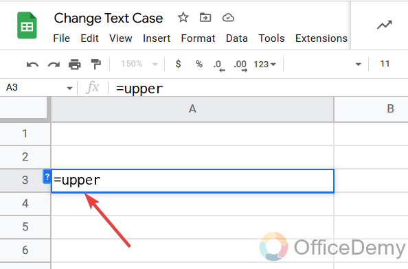 How to Change Text Case in Google Sheets 13
