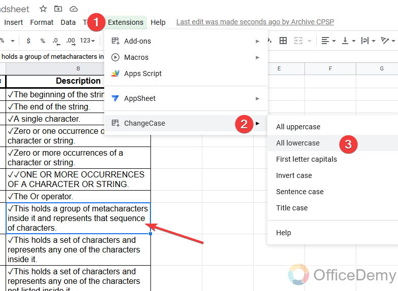 How to Change Text Case in Google Sheets 24