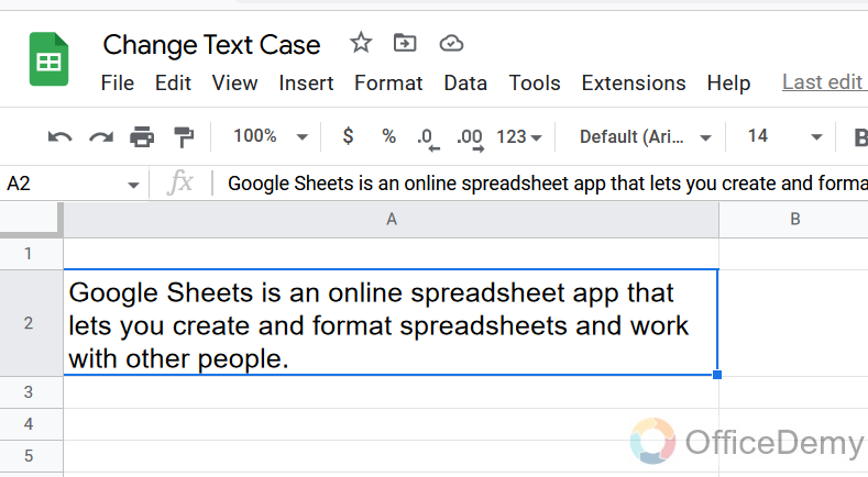 How to Change Text Case in Google Sheets 26