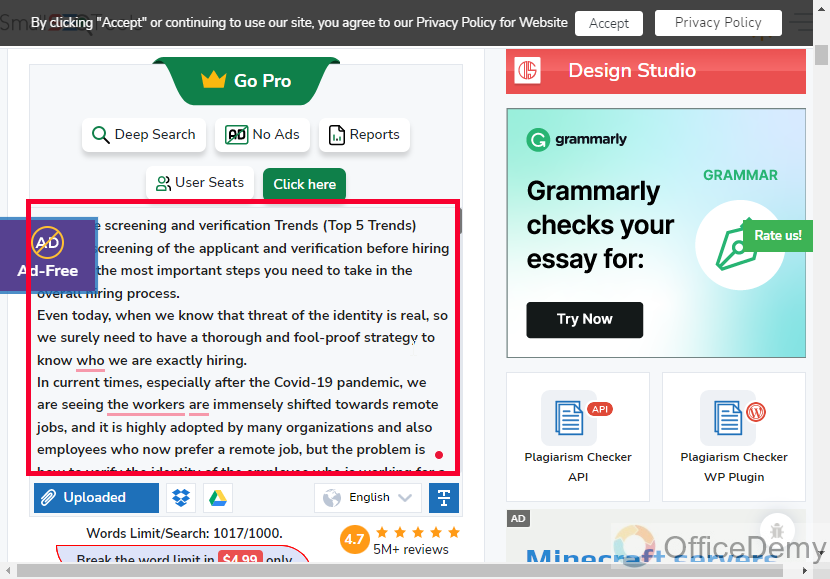 How to Check for Plagiarism on Google Docs 23