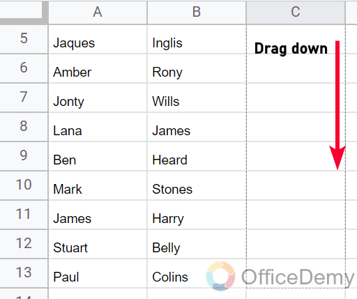 How to Combine First and Last name in Google Sheets 6