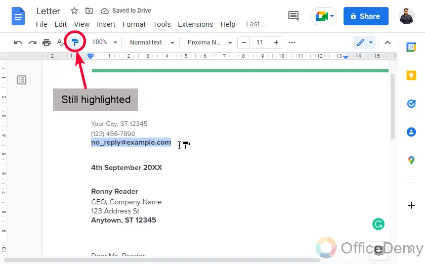 How to Copy Formatting in Google Docs 10