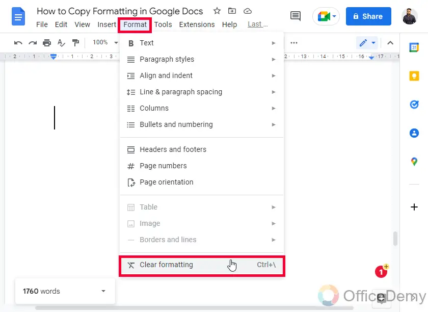 How to Copy Formatting in Google Docs 18
