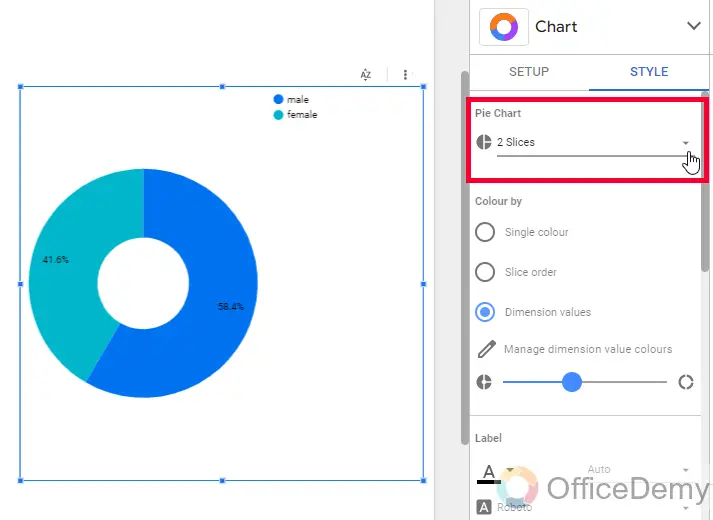 How to Customize Pie Charts in Google Data Studio 8
